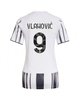 Billige Juventus Dusan Vlahovic #9 Hjemmedrakt Dame 2025-26 Kortermet
